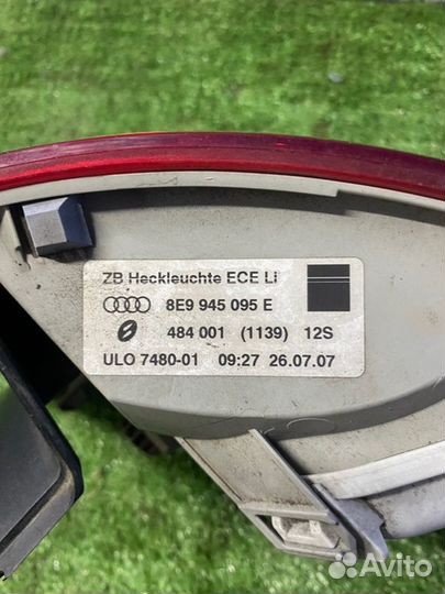 Фонарь в крыло левый Audi A4 B7 BWE 2008