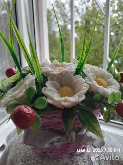 Букет из мыла