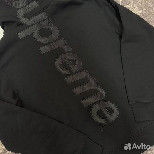 Худи Supreme FW23 Week8 Satin Applique Hoodie