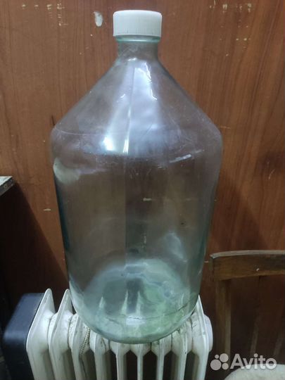 Бутылка стеклянная 20 литров