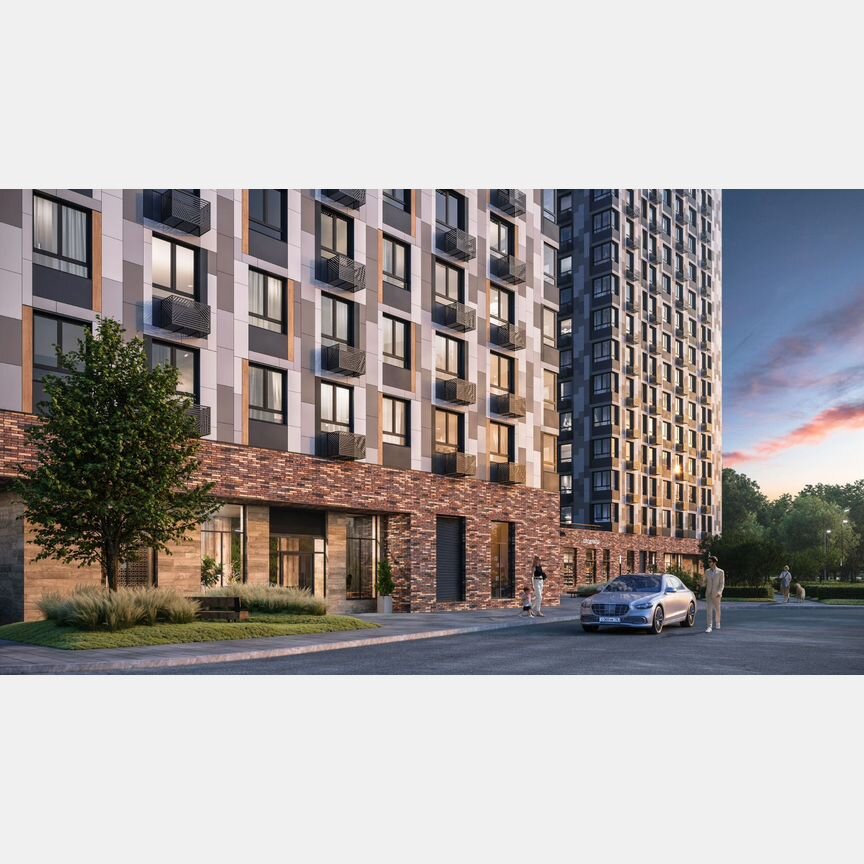 2-к. квартира, 48,6 м², 6/29 эт.