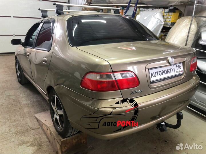 Фаркоп Fiat Albea съемный шар