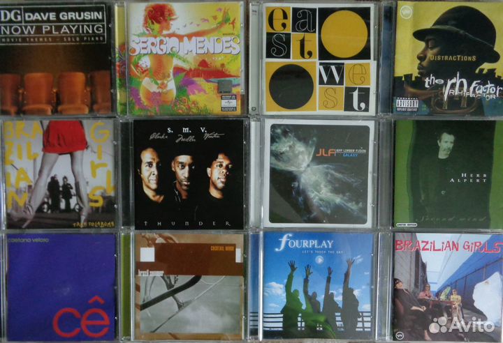 Диски cd джаз, этно, нью-эйдж (обмен)
