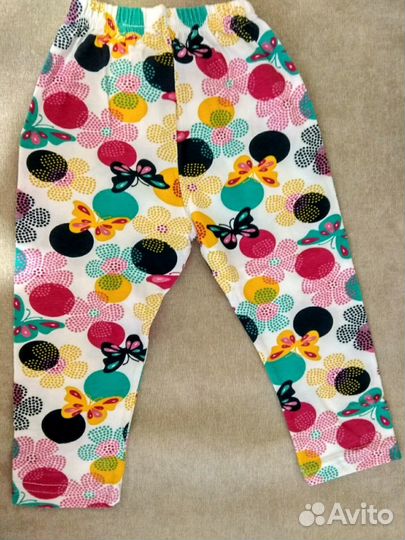 Бриджи на девочку новые 2-7 лет