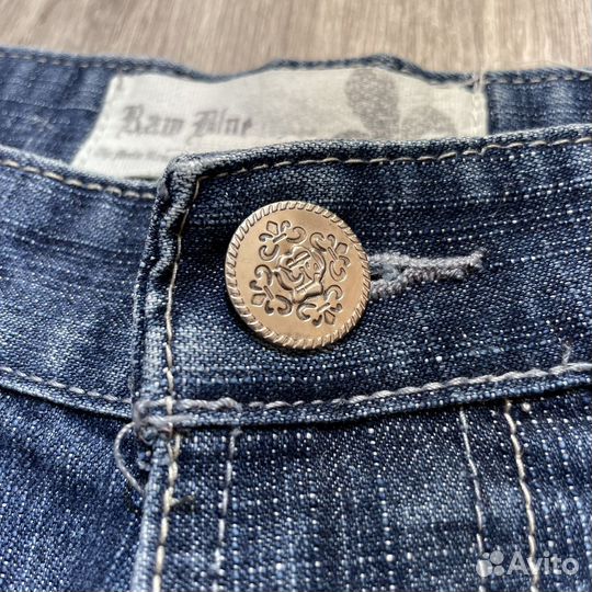 Широкие джинсы G-Star Raw Blue