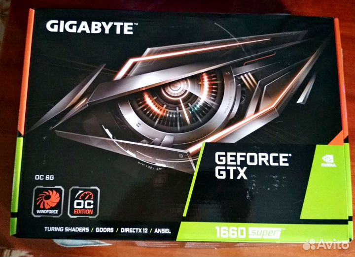 Gtx1660super-8Gb / gtx1050ti-4Gb (коробки)
