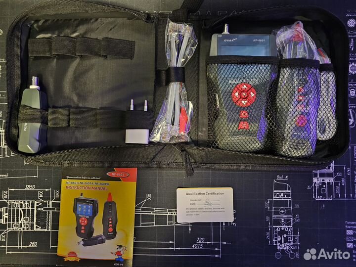 LAN тестер Noyafa NF-8601