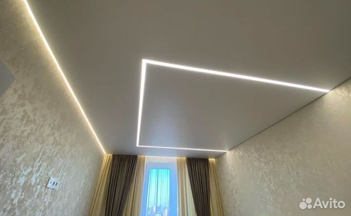 Натяжные потолки