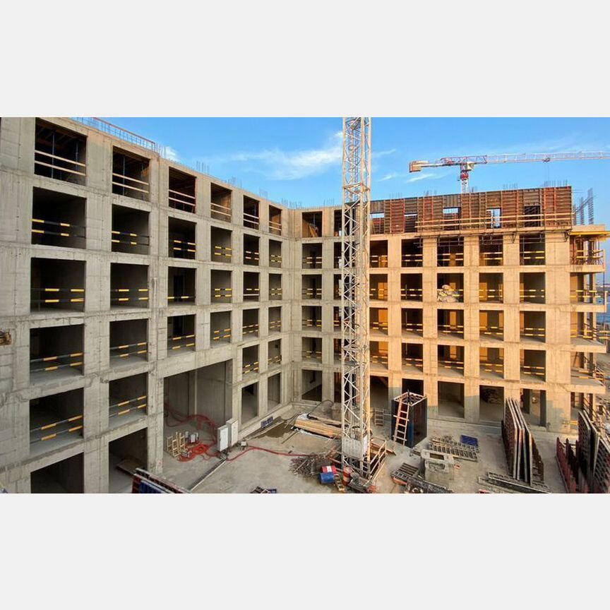 1-к. апартаменты, 44,5 м², 5/8 эт.