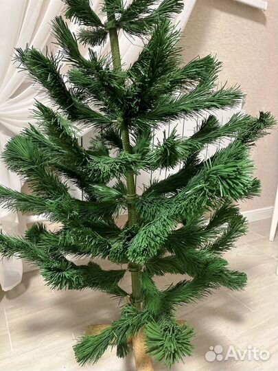 Елка пвх пушистая 140 см СССР 70 годов