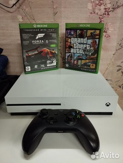 Xbox One s 1tb с играми