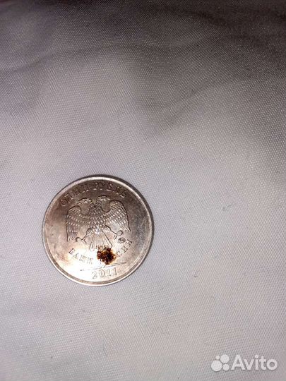 Монета с заводским браком