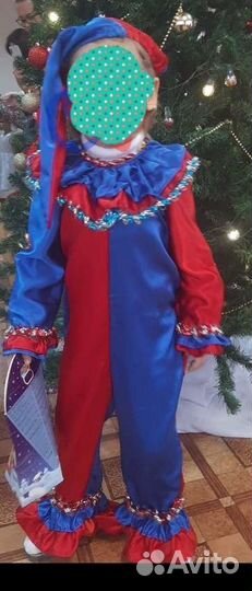 Новогодний костюм петрушка