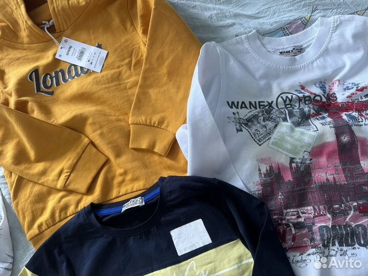 Вещи пакетом на мальчика 98-104-110