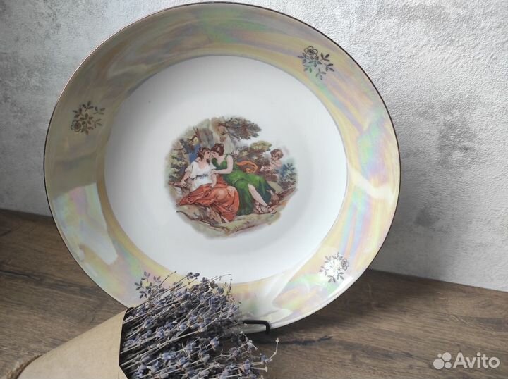 Блюдо Kahla Мадонна ГДР