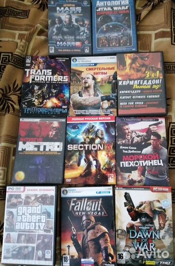 Dvd диски с играми