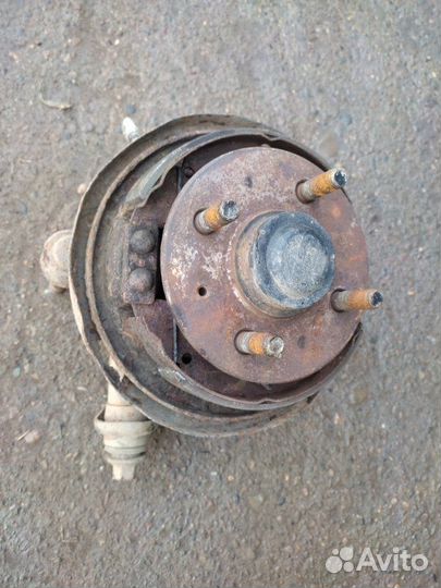 Кулак поворотный задний левый Hyundai Accent G4EC