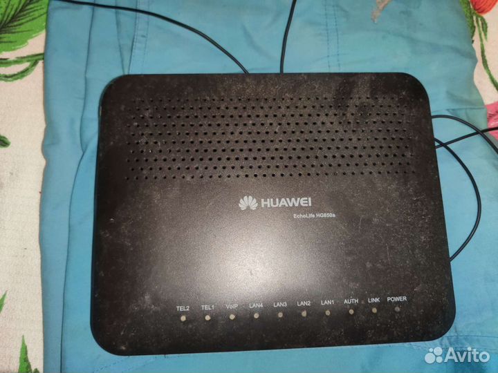 Huawei echolife hg850a от ростелеком