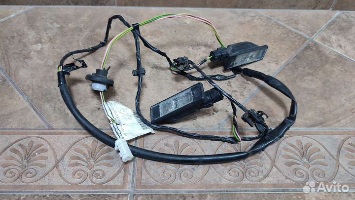 Подсветка заднего номера Peugeot 308 в сборе