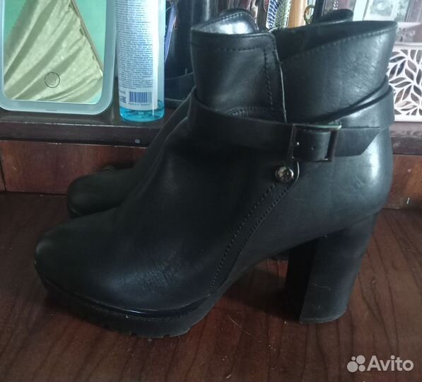 Полусапожки женские натуральная кожа