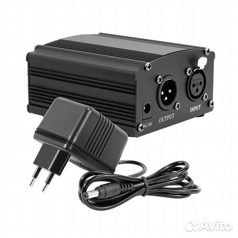 Фантомное питание 48V для микрофона