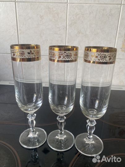 Бокалы стопки Чехословакия 80-е