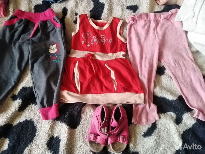 Вещи пакетом на девочку 2-3года