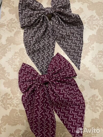 Заколки-бант Dior