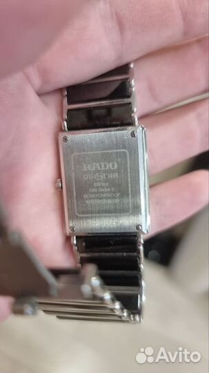 Часы мужские rado diastar swiss 160.0484.3