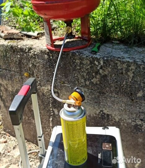 Переходник для заправки газовых баллончиков