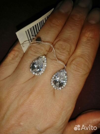 Новые Серебряные серьги