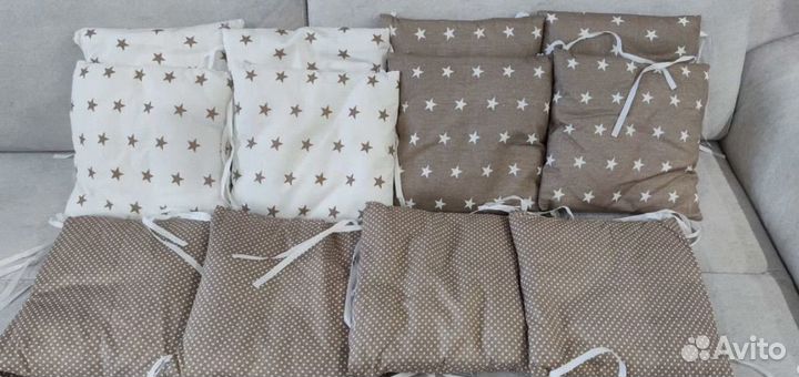 Бортики в детскую кроватку