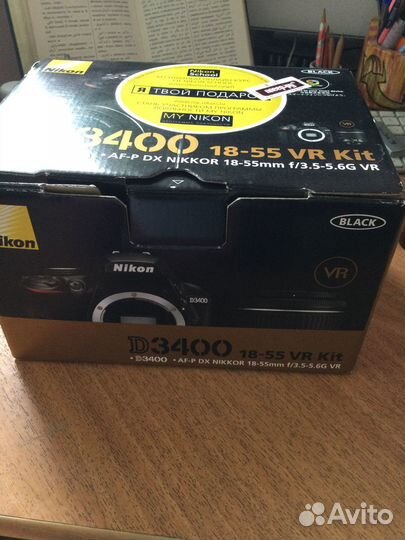 Фотоаппарат nikon d3400