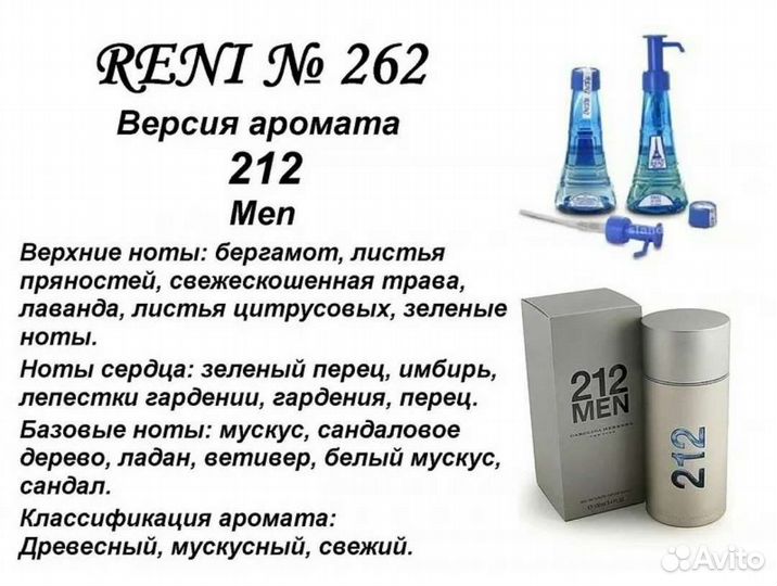 Духи 212 Men (Carolina Herrera) 100мл