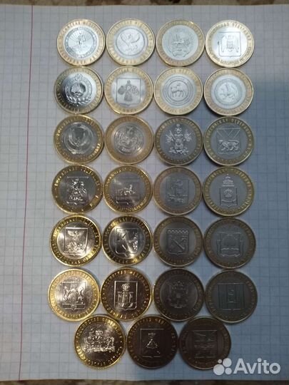Юбилейные монеты серии Российская Федерация