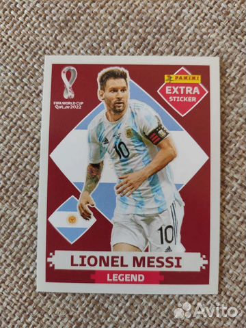 Экстра стикер Panini чм 2022 extra sticker