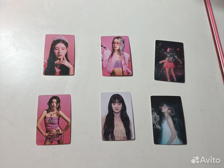 K pop карты g idle i feel