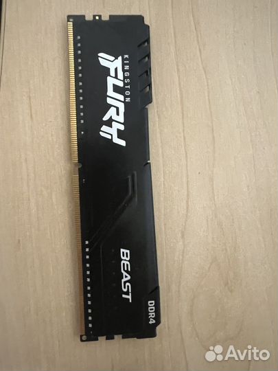 Kingston fury Beast Black KF432C16BBK2/16 16 гб