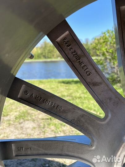 Диски mercedes r22 AMG