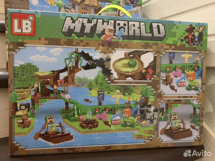 Конструктор лего Майнкрафт