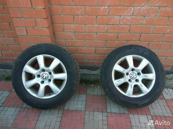 Комплект дисков для Туарега два на резине