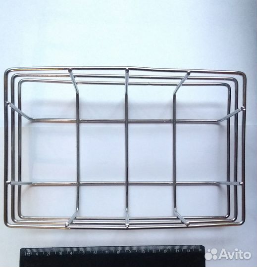 Корзинка полочка с держателем, 17,5*11,5*5
