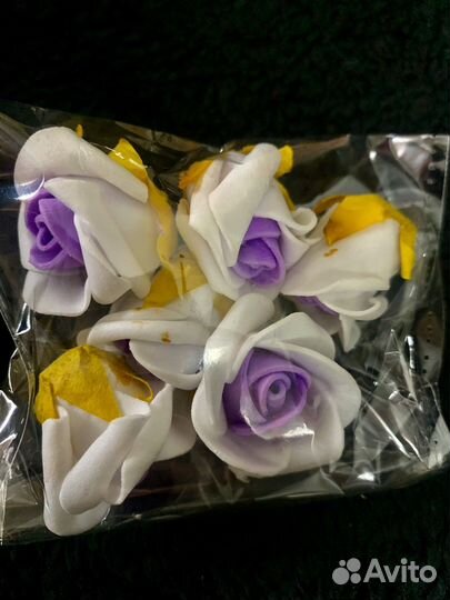 Цветочки из фоамирана