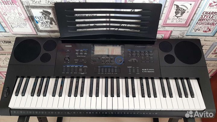 Синтезатор casio ctk 6200
