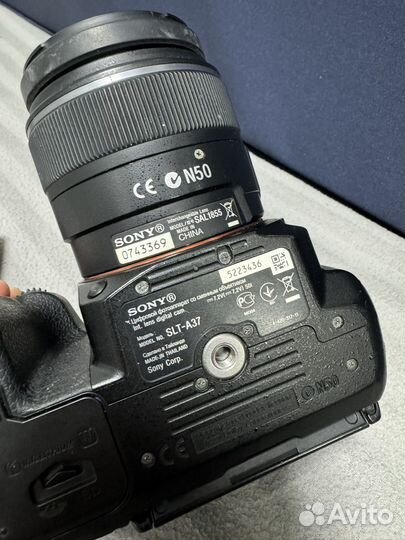 Зеркальный фотоаппарат Sony alpha SLT-A37