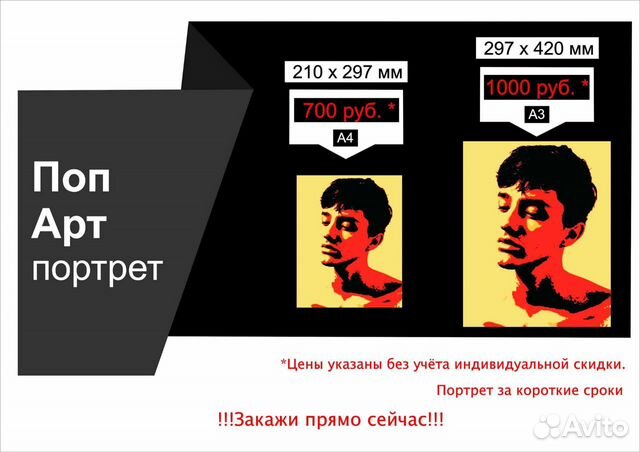 Портреты по фотографии