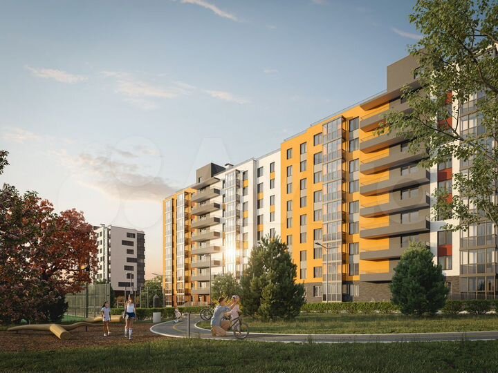 2-к. квартира, 49,5 м², 1/9 эт.