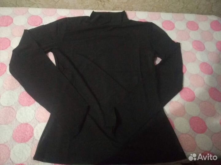 Новая водолазка-сетка 42р
