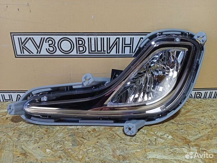 Противотуманка левая Hyundai Solaris (11-14г)