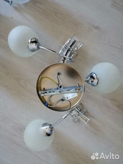 Люстра и 2 бра